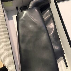 INC International Concepts Black Shoe Box with White Logo